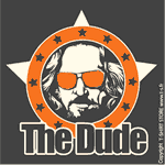 T-shirt The Dude